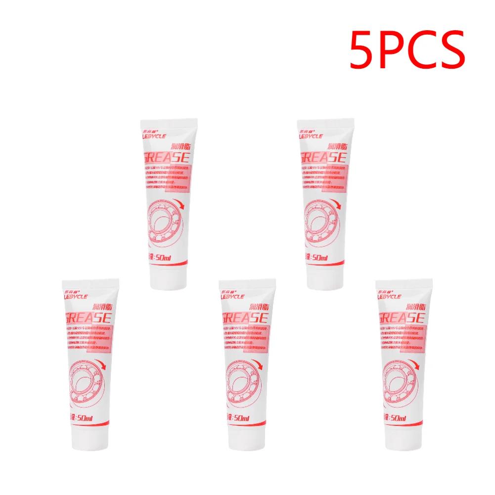 1-10pcs Bike Grease for Bearings 50ml Chain Oil with Oiling Tool Fast Bicycle Chain Lube Wet Chain Lube for Friction Reduction