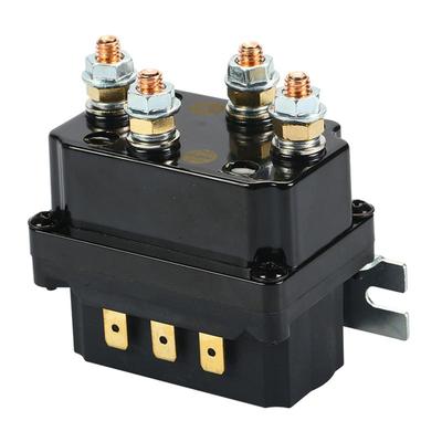 12V Winch Solenoid Relay Warn Winch Solenoid For Atvs Utvs Contactor Winch Solenoid Box Replacement 5000-7000 Lbs Winch Parts