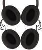Adhiper Silicone Ear Pad Cover Protector for Sony Headphone Sweatproof Washable Ear Cushion Cover for Sony Headphone WH-CH720N Cushion,