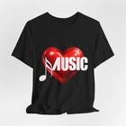 Music Lover Typography Tee 2XL