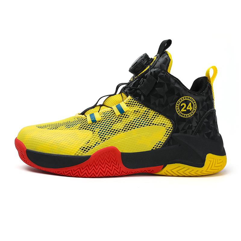 New Kids Men Basketball Shoes Street Basketball Boots Train Athletes Waterproof Luxury Boys Cushion Breathable Sports Sneakers