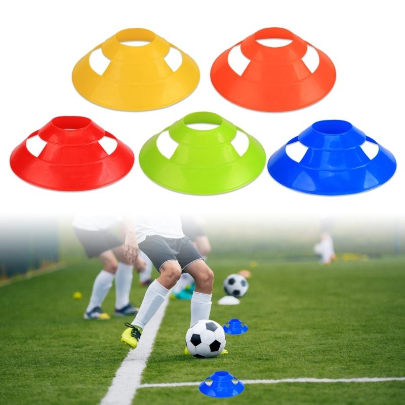 Soccer Disc Cones, Football Cones Sport Agility Safety Football Training Cones Perfect for Kids Field Space Marker Game