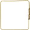 Rattan Square 25 Cm Wall Decor Support Dreamcatcher