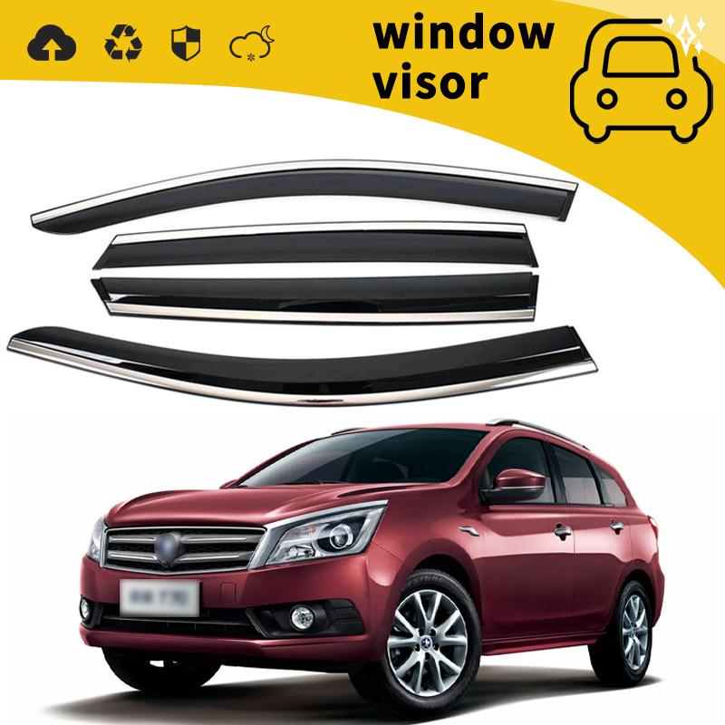 Rain Visor Decoration for 12-17 Venucia D50/R50/E30/R30/T70/T90/M50V Models