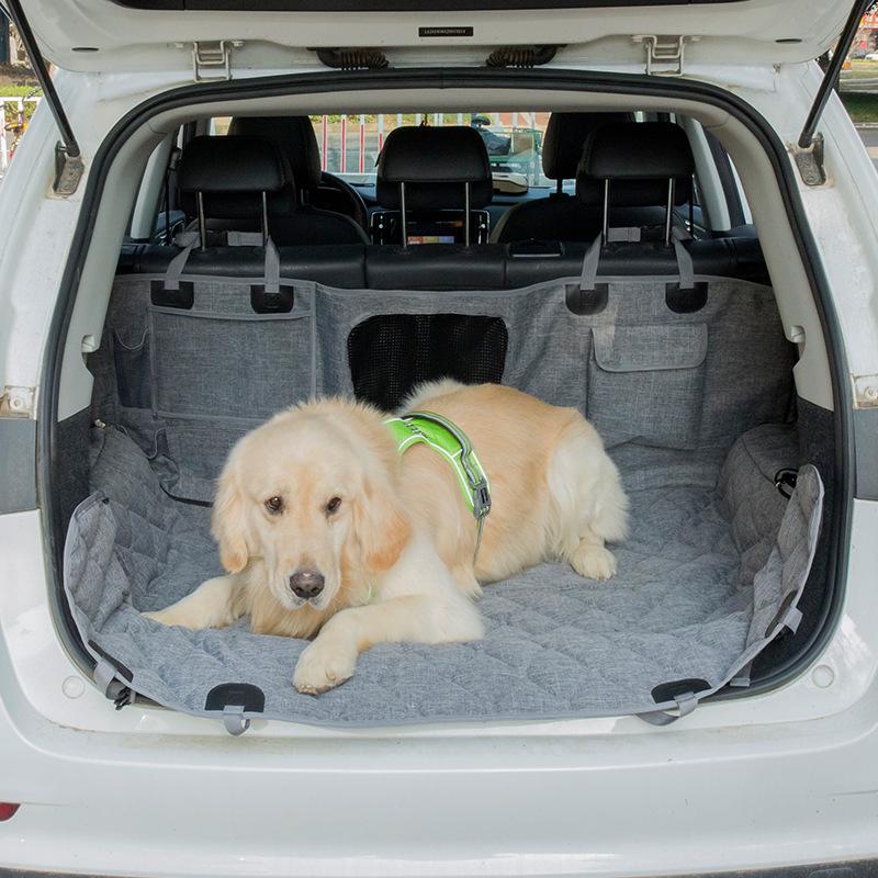 New Dog Car Pet Mat Waterproof Car Rear Seat Pet Car Mat Removable Dog Mat for Car Use