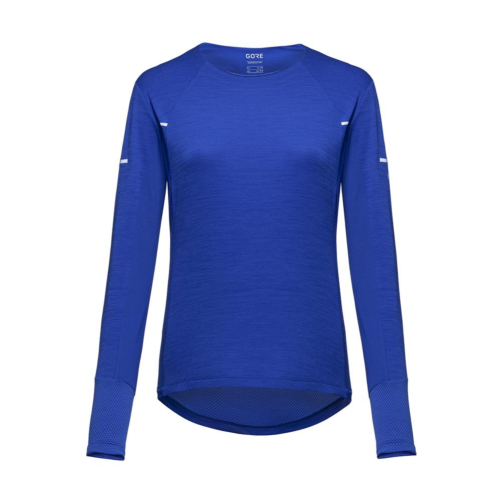 Gorewear Vivid Long Sleeve Shirt Women - Ultramarine Blue (Women S) Long Sleeve 2Xs (34)