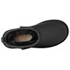 UGG Botas de Nieve Clásicas Ultra Mini Cálidas de Moda Slip-On para Mujer Botas Negro 1174210-BLK