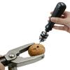 Ergonomic Manual Drill Set Contains 10Pcs High Hardness Bit (0.3-3mm) Ideal For Wood Plastic And Resin