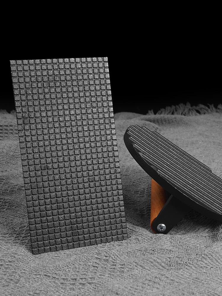 Litinový lis na maso pro venkovní gril a Teppanyaki