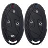 Protection de Clé de Voiture en Silicone Pour Hyundai Kona Ioniq Santa Fe Mx5 Tucson Stubhub Étui Housse en Caoutchouc Porte-Clés