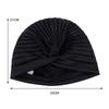 Stretchy Knot Twist Turban Bandanas Women Headscarf Bonnet Muslim Hijab Indian Hats Female Chemo Cap Adult Solid Color Head Wrap