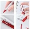 5Pcs Noise Free Retractable Gel Pen Fast Dry Ink Non Smudge Writing Pen Comfortable Handle For Students Professional