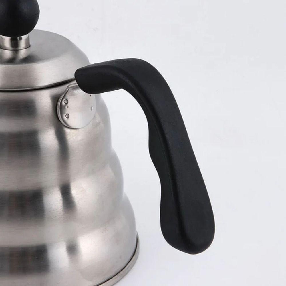 Exact Thermometer Gooseneck Kettle 304 Stainless Steel Coffee Kettle Tea Pot  Office Use