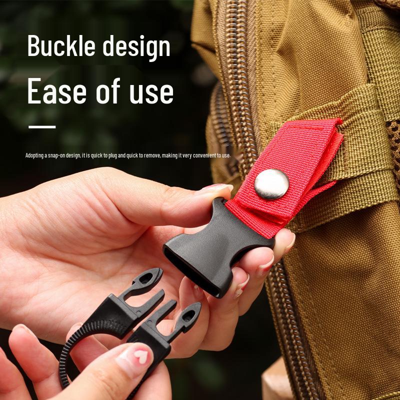 Tactical Nylon Water Bottle Hanging Carabiner Clip