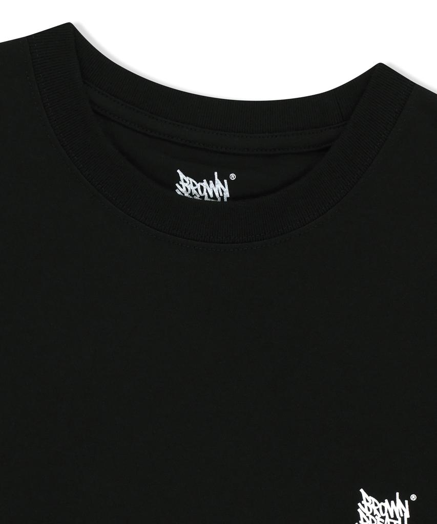 BROWNBREATH Tag Og Tee - Black