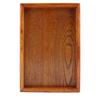 Rectangular Snack Tray Wood Fruit Platter Simple Serving Tray  For Hotel