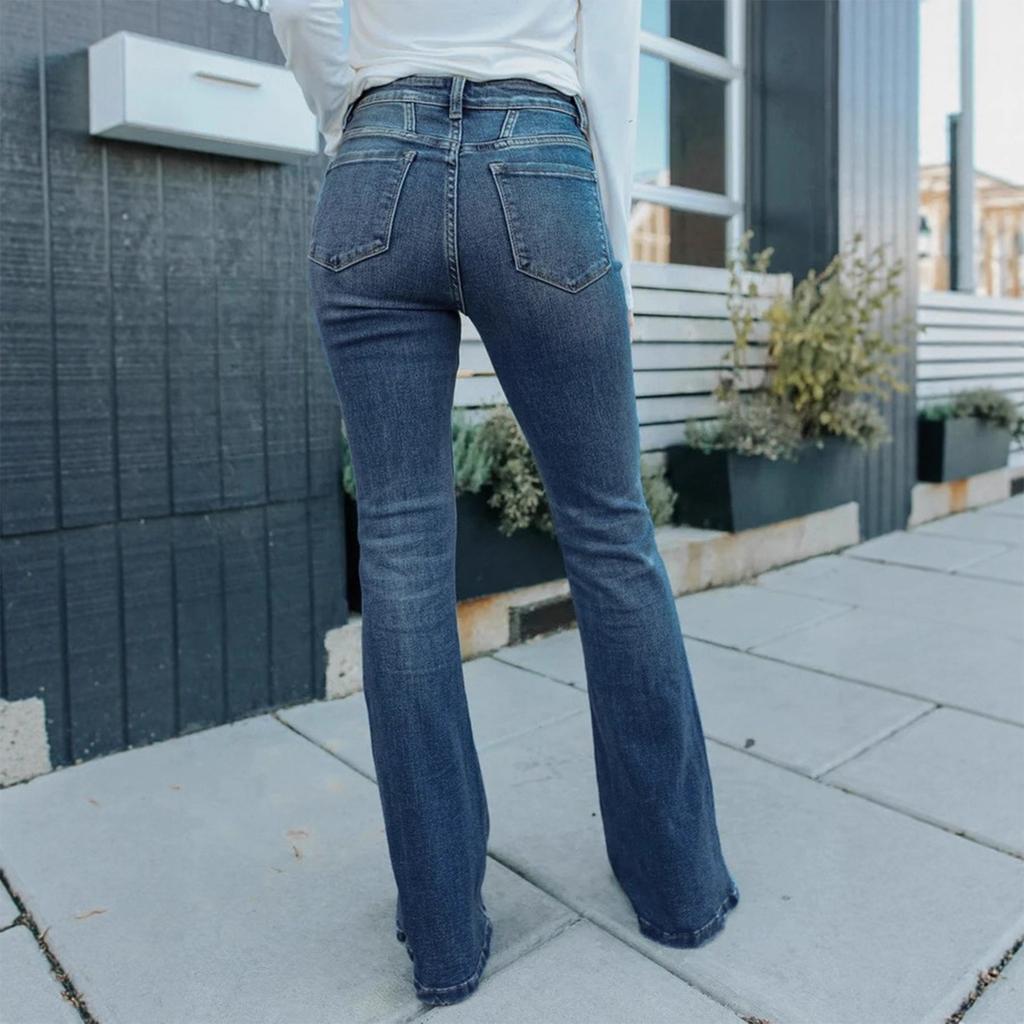 Women's High Waist Stretch Jeans Fashion Jeans