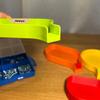 M-Portable Funnel Tray with Barrier Plug Small Items Organization Box Plastic Sorting Tray for Tools - Nut Bead Storage