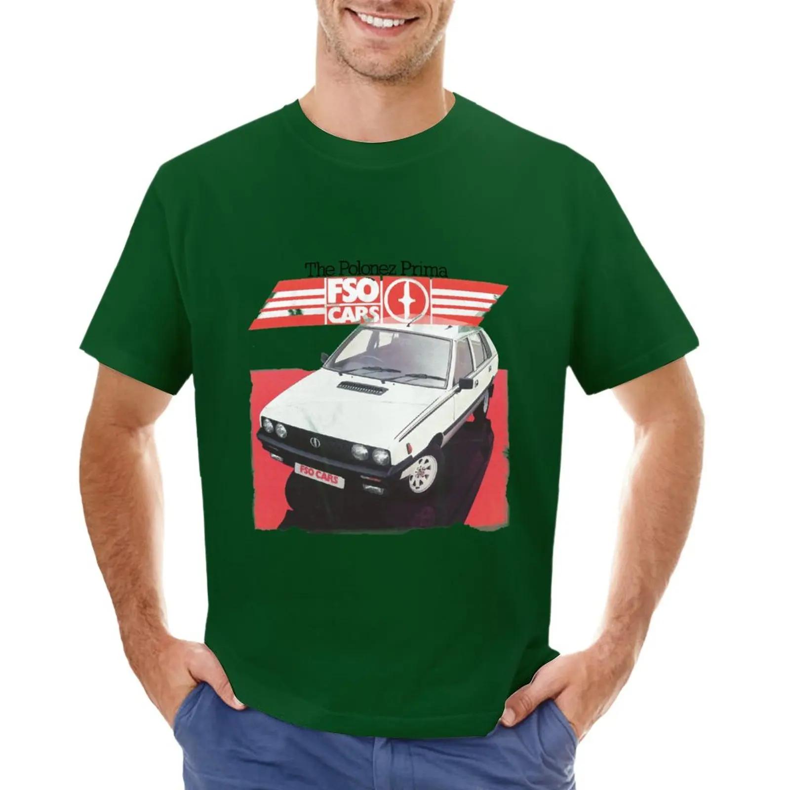 

FSO POLONEZ T-Shirt vintage clothes tops mens graphic t-shirts anime 4XL