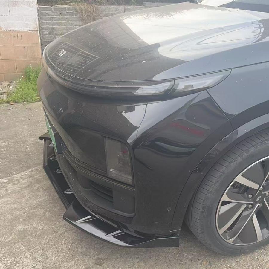High-Performance Front Lip and Spoiler Kit for Ideal L7/L8/L9 Matte Black