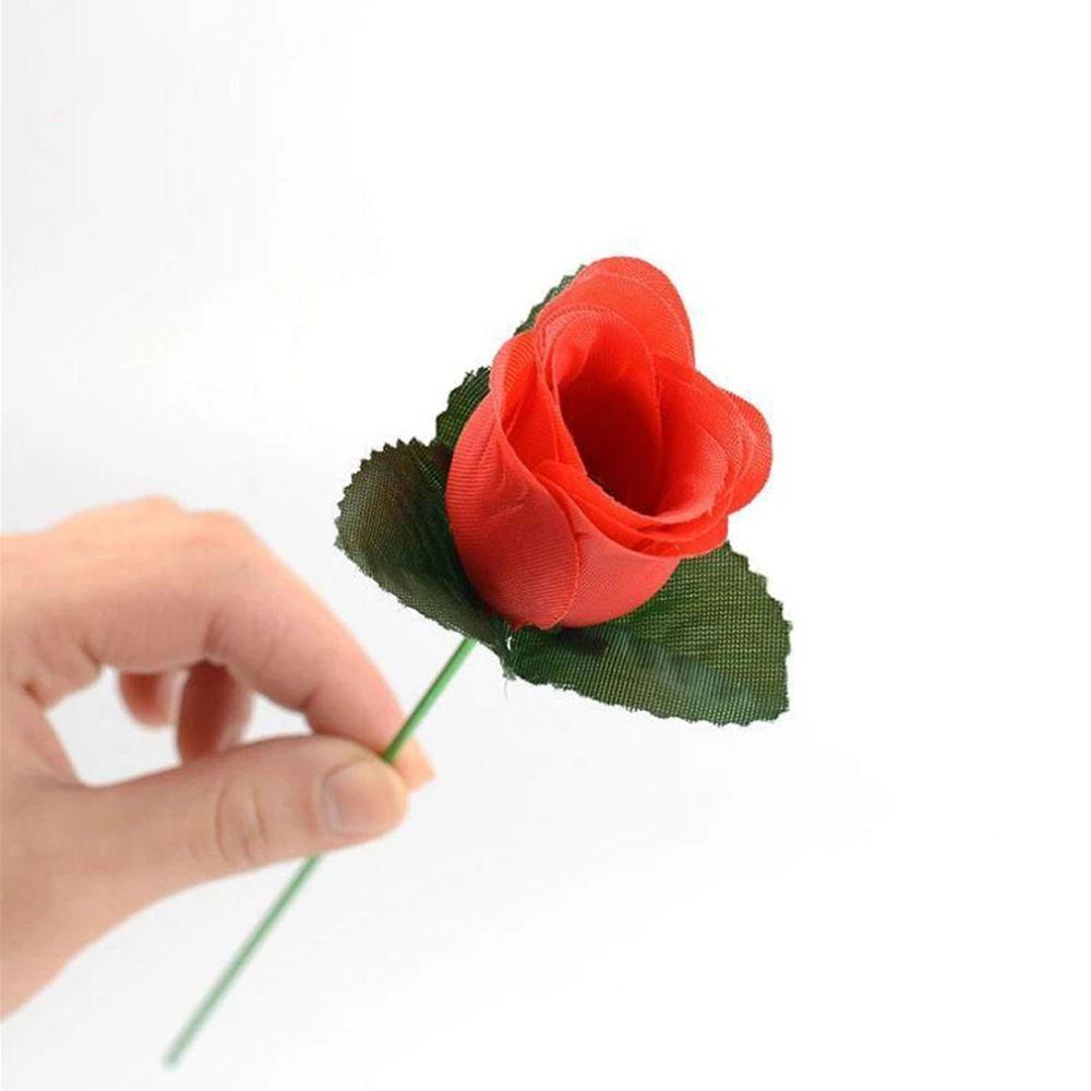 Feuer Magie Requisiten Lustiges Geschenk Magie Trick Rose Wechselt Rosen Magie Magie Feuer Rose Fackel zu Rose