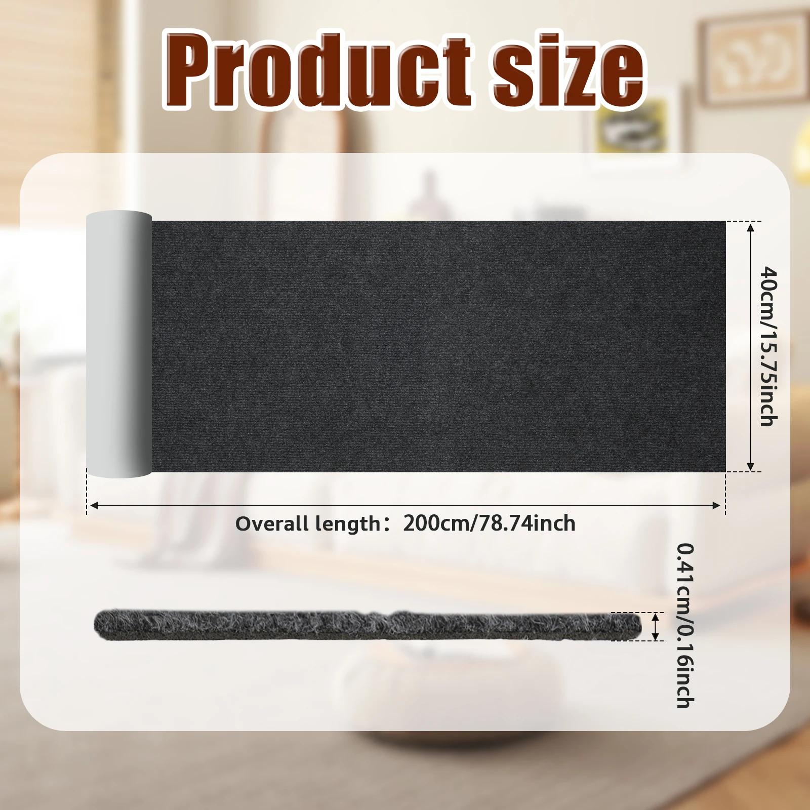 

1/2Pcs Cat Scratching Mat Cat Scratcher Sofa Tape Self-adhesive Cat Crawling Mat Grinding Climbing Frame Sofa Protection Carpet 1Pcs