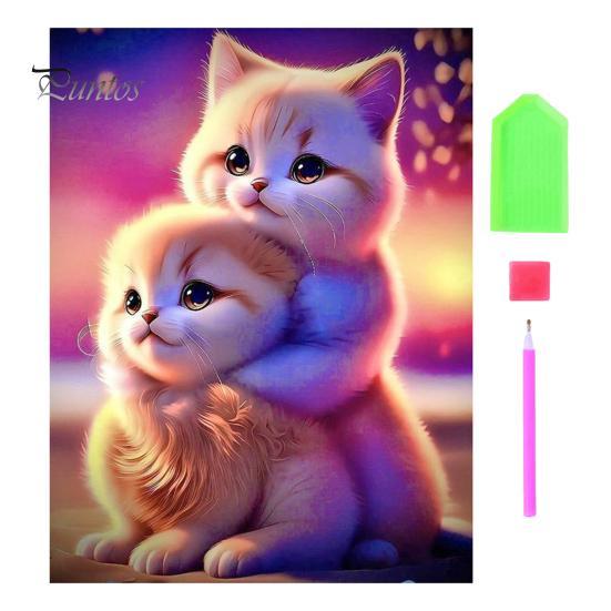 

1 комплект 5D набор для рисования стразами повышает креативность, снижает стресс, развивает терпение, рисунок со стразами для всех возрастов B