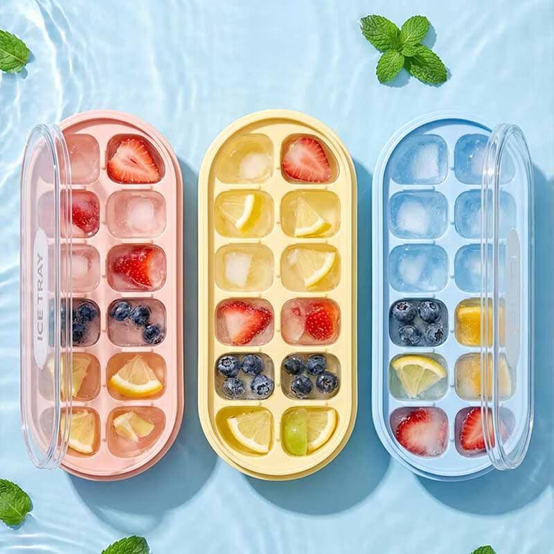

Jia Bang Shou 12-Grid Soft Bottom Ice Cube Tray