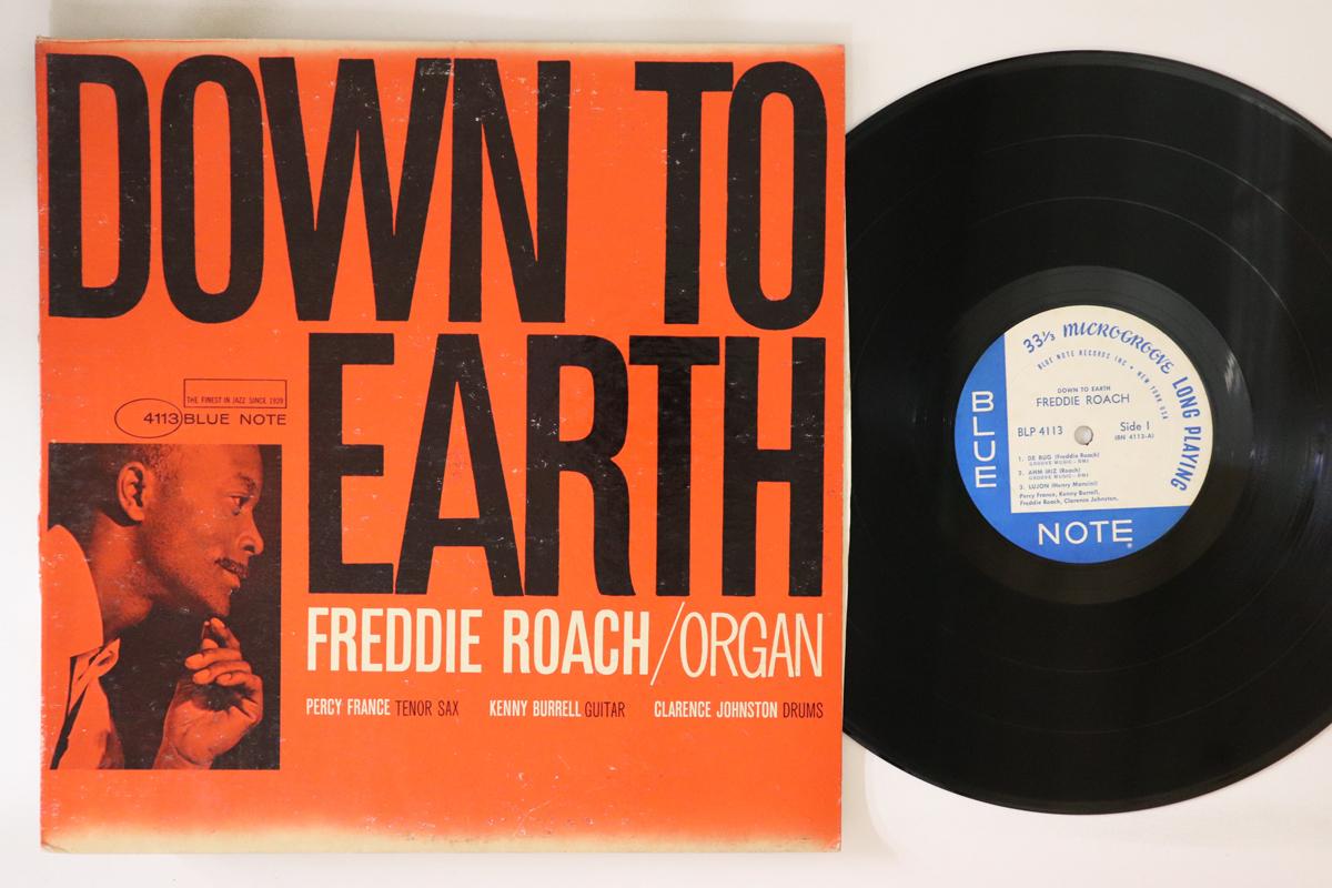 

LP Record FREDDIE ROACH - Down To Earth BLP4113 BLUE NOTE 1962 US Jazz Used