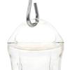 Hummingbird Feeders for Outdoors Transparent Station 4 Piece Ant and Bee Proof Mini Hummingbird Feeder with Stainless Hooks