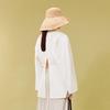 LESS 2024 Spring Casual Drawstring Stand-Collar Shirt