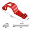 1 Set Aluminum Alloy Bike Headlight Mount Folding Bike Fork Mount For Flashlight Sport Camera Bicycle Front Light Mount Bracket