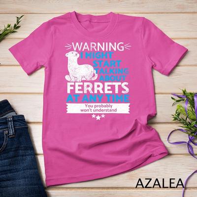 Lustiges Frettchenliebhaber Unisex T-Shirt