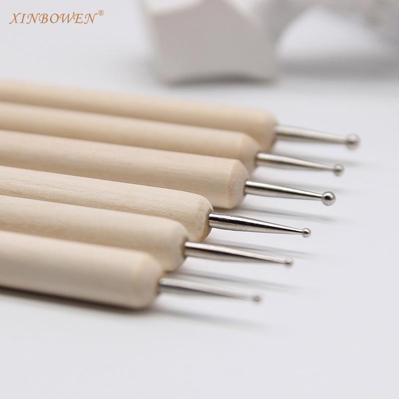 Double-Headed Indentation & Dotting Pen for Clay and Nail Art