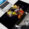 DBZ Dragon Ball Z Gaming Keyboard Rug Laptop Japan Cool Anime Mouse Pad Black Mouse Pads New Desk Mat PC Gamer Carpet Mousepad