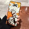 Dragon Ball Goku Cartoon Black Soft Phone Cover Case for Xiaomi Poco F8 M5 C50 M3 M4 M7 Pro C75 C71 C61 F3 F1 X3 X4 X5 X7 Pro