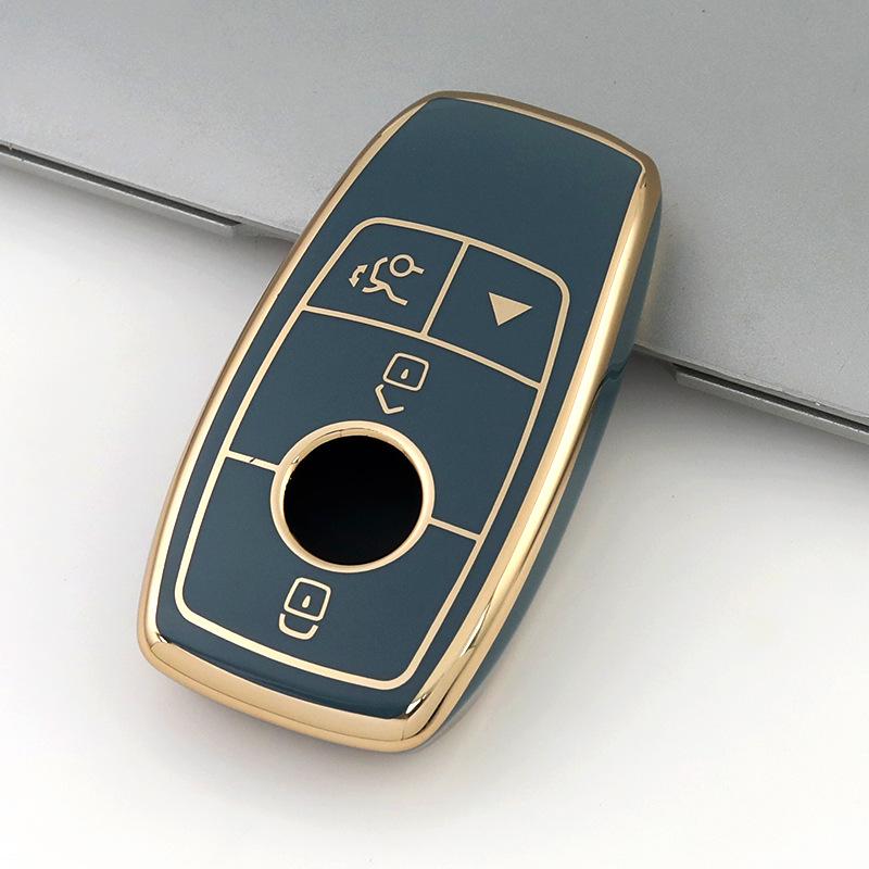 Mercedes-Benz Key Cover Is Suitable for The New E-class E200/E300L/C-class C260L Car Keycase Chain