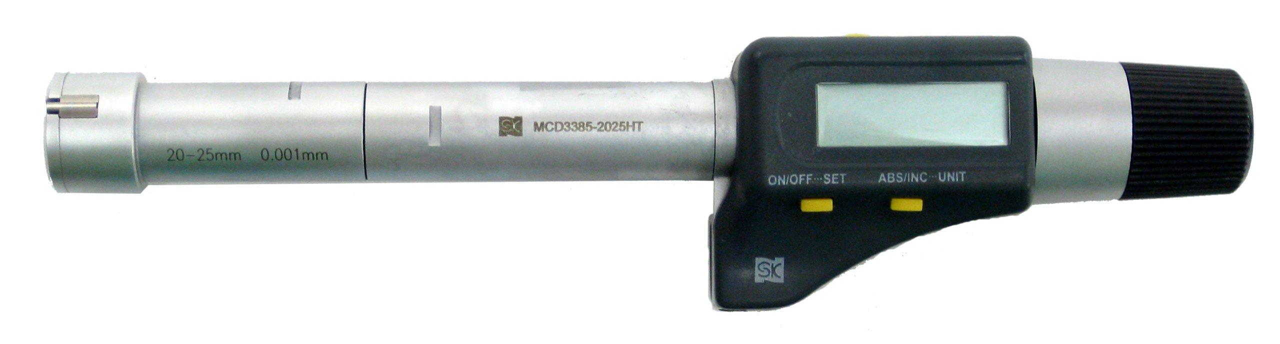 

Niigata Seiki SK Digital Three-Point Micrometer 20-25mm MCD3385-2025HT