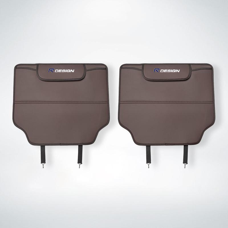 2Pcs Car Seat Anti Kick Pad Rear Seat Backrest Protection Pad For Volvo V60 C30 V50 R V90 C60 XC40 V70 XC90 V40 SC60 190h XC S60