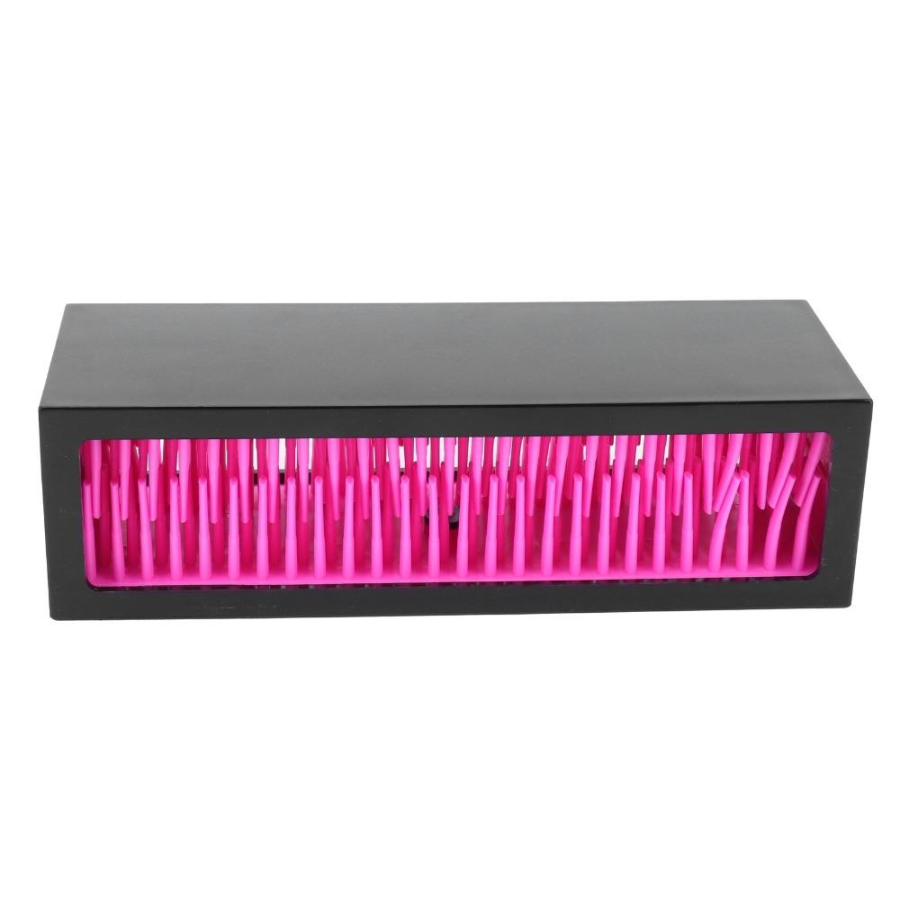 ABS+TPE Silicone Cosmetic Storage Box Portable Cosmetic Organizer Case Jewelry Storage