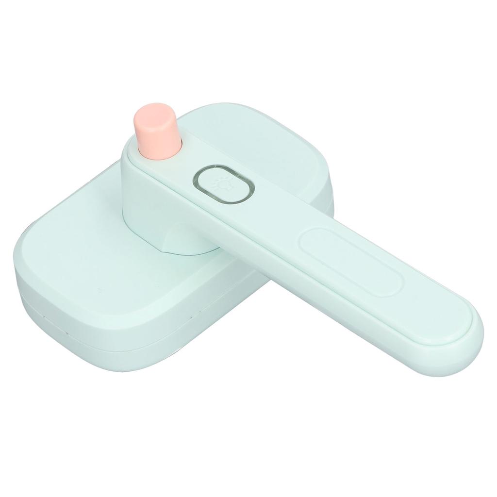 Pet Shedding Brush Self Cleaning Negative Ion Pin Comb Teeth Massage Effect Pet Grooming Hair Removal Brush for Cat Dog