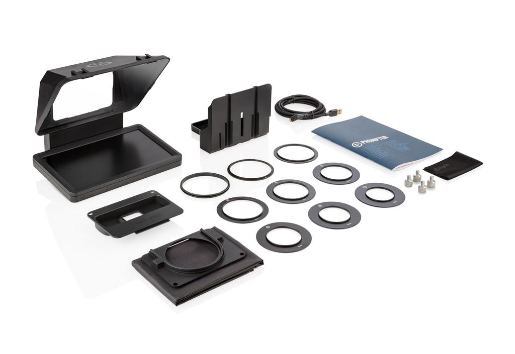 Elgato Teleprompter with Monitor for Video Twitch and Zoom High Compatibility and Customizable Compatible with Stream Prompter Built-in Scripting,