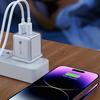Universal Multi Ports PD30W Charger Plug USB A+C EU/US Phone Charger Adapter Fast Charging PD QC3.0 Quick Charge Adapter