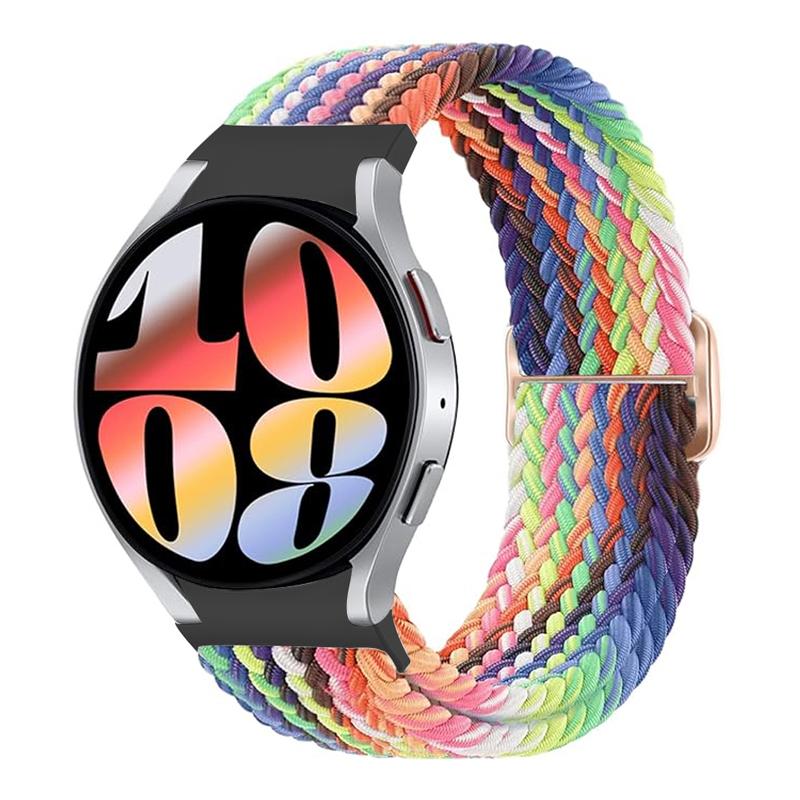 Band For Samsung Galaxy Watch 7 FE 5 Pro 4 6 Classic 44mm 40mm No Gaps Braided Wrist Sport Bracelet Correa Galaxy Watch 7 Straps