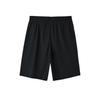 Adidas Solid Color Elastic Mid-Waist Sporty Casual Shorts Men Bottoms Black JP2078