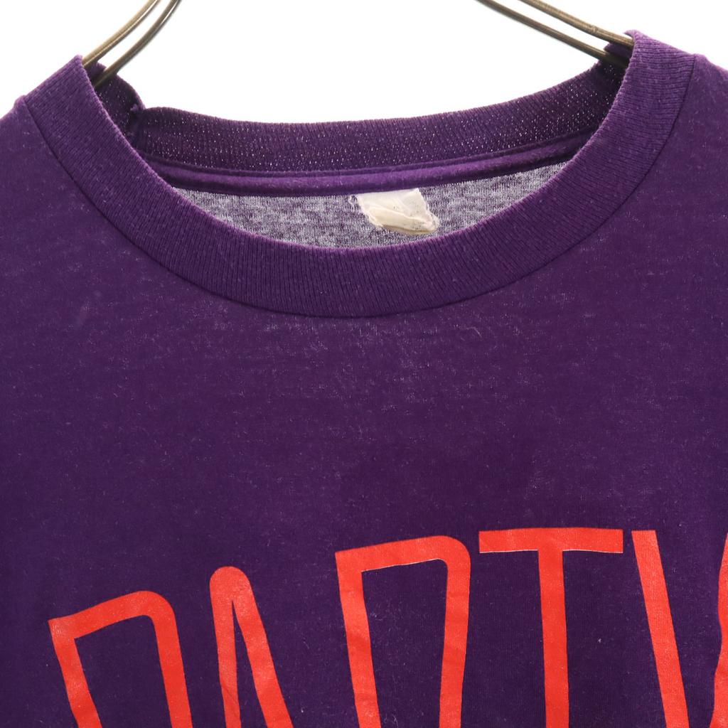 SCREEN STARS 90s Old Short sleeve T-shirt Purple Single stitch back print Men's Used