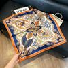 New old money wind chain neck scarf women's commuting versatile soft silk scarf neck protection shawl outer scarf