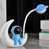 Novelty Lamp Rechargeable LED Night Light Moon USB Desk Lamp For Home Study Bedroom Room Decoration LED Table Reading Lamp Gift
