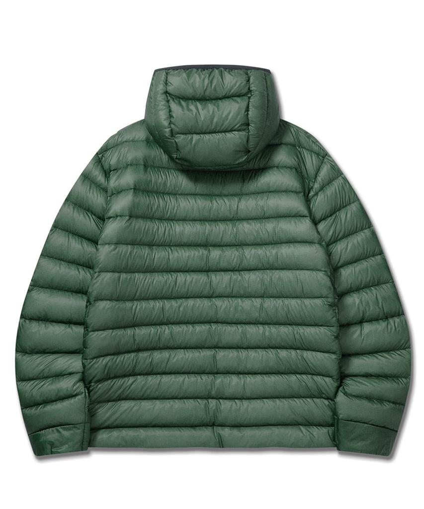 Sierra Designs Muir Lightweight Goose Down Hooded Jacket Green