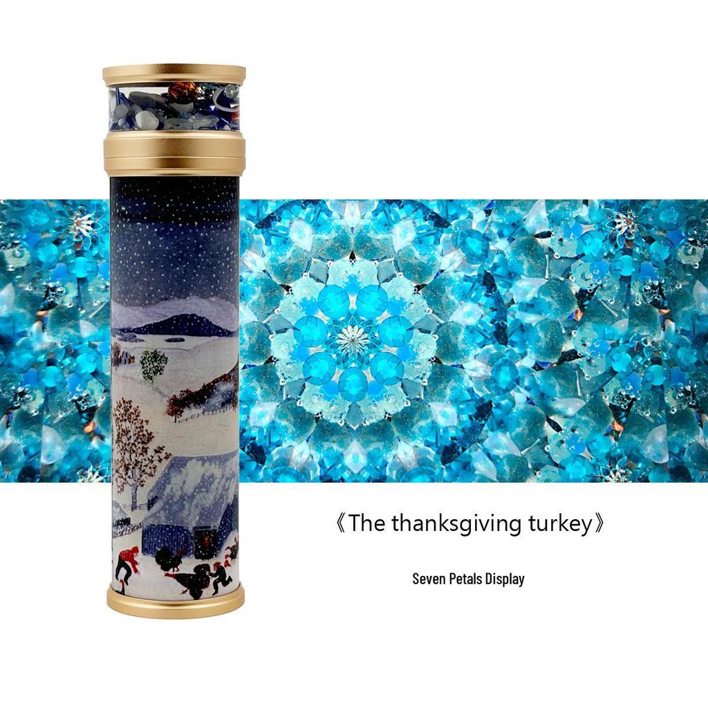 Мистецтво Бабусі Мозес Калейдоскоп Призма - Ручна Робота Колекційний Подарунок на День Народження